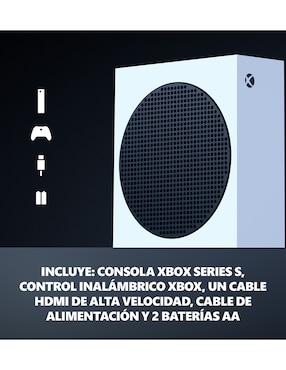 Consola fija xbox series s de 1 tb edición estándar Microsoft