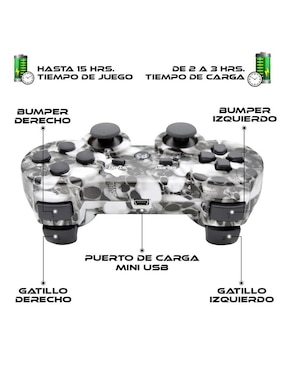 Control Virtual Zone inalámbrico para playstation 3 edición especial