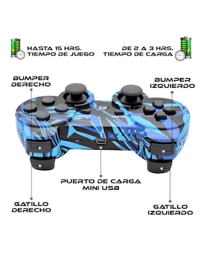 Control Virtual Zone inalámbrico para playstation 3 edición especial