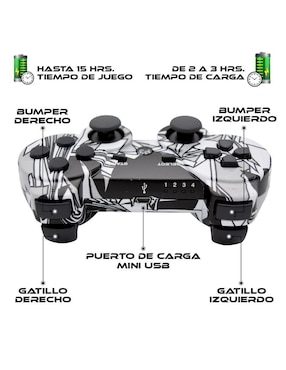 Control Virtual Zone inalámbrico para playstation 3 edición especial