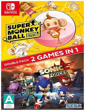 Sonic Forces Super Monkey Ball Estándar Para Nintendo Switch