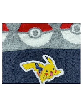 Gorro Pokemon Pikachu infantil