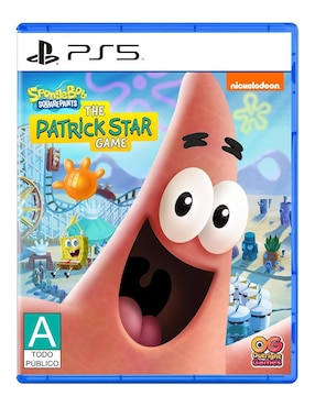 Spongebob Squarepants A Patrick Star Game Playstation estándar para PS5