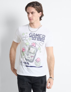 Playera Colecciones Manga Corta Para Hombre