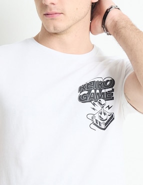 Playera Colecciones Pac Man manga corta para hombre