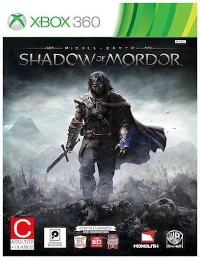 Middle Earth Shadow Of Mordor Edición Estándar Para Xbox One Y Xbox 360