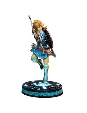 Figura The Legend Of Zelda Breath Of The Wild Link First 4 Figures Con Luz