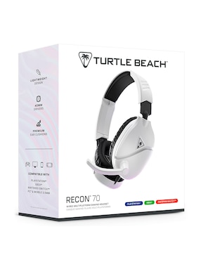 Audífonos On-Ear Turtle Beach Recon 70 Mp 2024 alámbricos