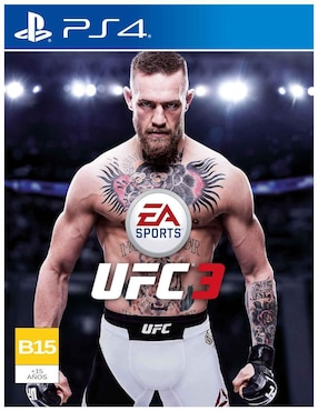 Ufc 3 Play Station estándar para PS4