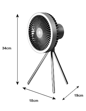 Ventilador gamer hidráulico Ground Gaming