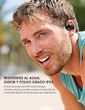 Audífonos On-Ear Akane Sport Open Ear inalámbricos con cancelación de ruido