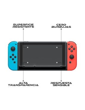 Mica para consola Virtual Zone Nintendo Switch de cristal templado