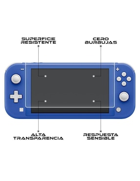Mica para consola Virtual Zone Nintendo Switch Lite de cristal templado