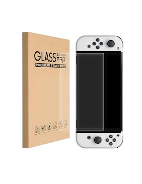 Mica para consola Virtual Zone Nintendo Switch OLED de cristal templado