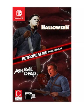 Halloween And Ash Vs Evil Dead Retrorealms Double Feature Estándar Para Nintendo Switch