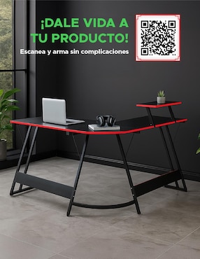 Escritorio armable gamer Titano de melamina