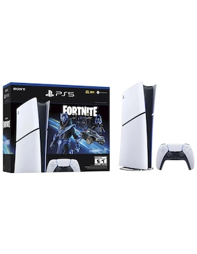 Consola fija ps5 de 1 tb edición digital Sony fortnite