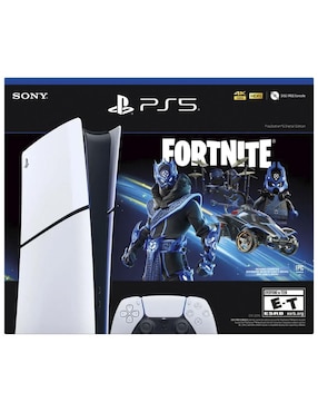 Consola fija ps5 de 1 tb edición digital Sony fortnite