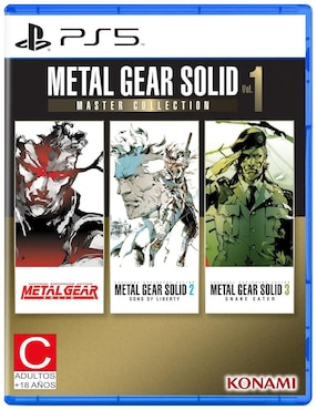 Metal Gear Solid Master Collection Vol 1 Collectors Para PlayStation 5