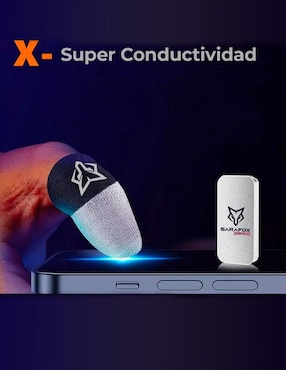 Dedales gamer p/celular Sarafox