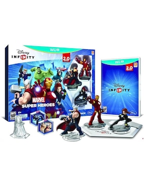 Disney Infinity 2.0 Paquete De Inicio Marvel Super Heroes Wii U