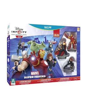 Disney Infinity 2.0 Paquete De Inicio Marvel Super Heroes Para Wii U Disney especial para Wii U