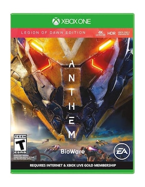 Anthem: Legion Of Down Edition Físico Estándar Para Xbox One