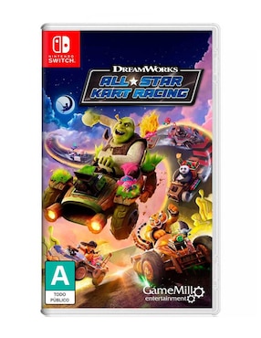 Dreamworks All Star Kart Racing estándar para Nintendo Switch