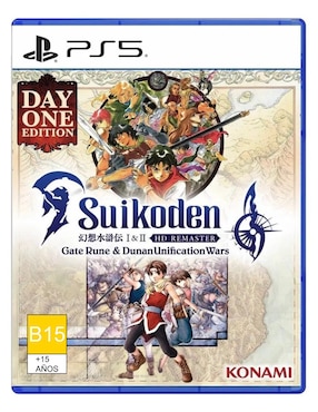 Suikoden 1 & 2 Day One Playstation day one edition para PS5