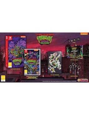 Teenage Mutant Ninja Turtles Mutants Unleashed Nintendo deluxe para Nintendo Switch