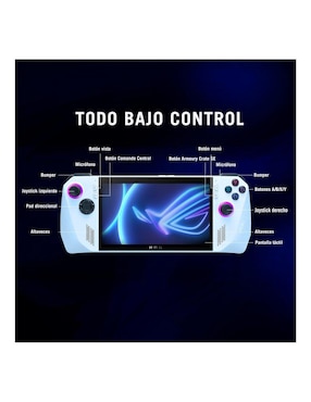Consola portátil Windows 11 512 GB edición estándar Rog Ally Z1 Extreme