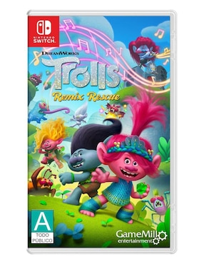 Trolls Remix Rescue Nintendo estándar para Nintendo Switch