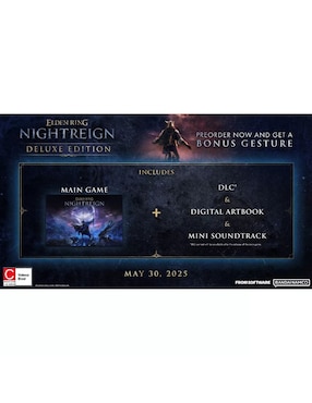 Elden Ring Nightreign Xbox deluxe para Xbox Series X/Xbox One