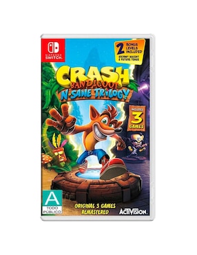 Bundle Crash Bandicoot N Sane Trilogy + Crash Bandicoot 4 Nintendo bundle para Nintendo Switch