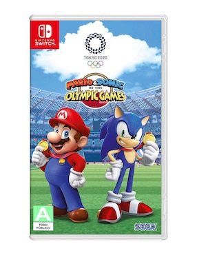 Mario Y Sonic Olympic Games Tokyo 2020 Nintendo estándar para Nintendo Switch