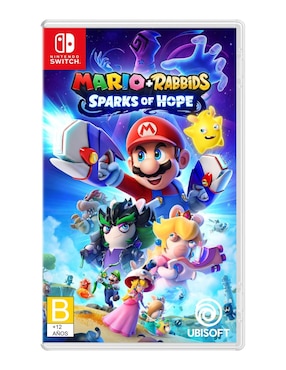 Mario Rabbids Sparks Of Hope Nintendo estándar para Nintendo Switch