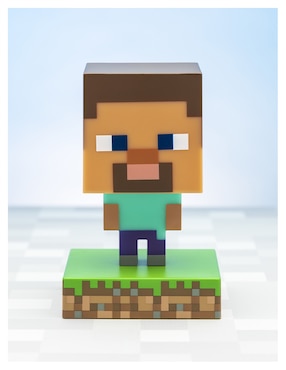 Lámpara de escritorio LED Minecraft Steve Icon
