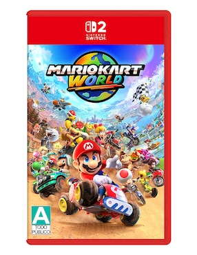 Mario Kart World estándar para nintendo switch 2
