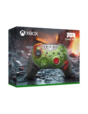 Control Microsoft inalámbrico para xbox edición limitada Doom Slayer