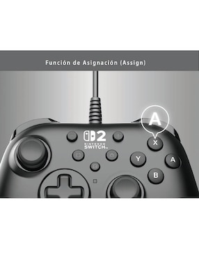 Control Hori alámbrico para nintendo switch 2