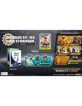 Digimon Story Time Stranger Playstation ultimate para PS5