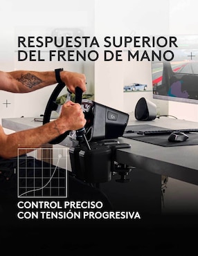 Palanca de cambios para simulador de carrera Logitech G alámbrico
