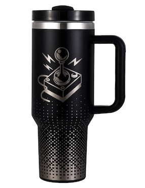 Termo Ground Gaming acero inoxidable Arcade con tapa roscada 1.2 L