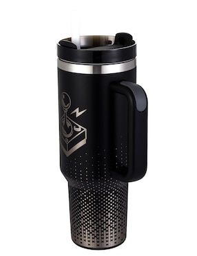 Termo Ground Gaming acero inoxidable Arcade con tapa roscada 1.2 L