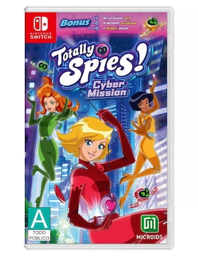 Totally Spies Cyber Mission Nintendo estándar para Nintendo Switch