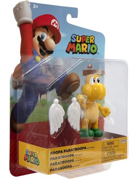 Figura articulada Nintendo Super Mario Bros Koopa Troopa Limitada Jakks Pacific