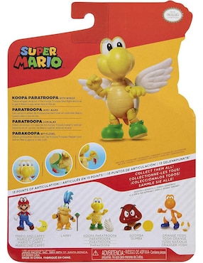 Figura articulada Nintendo Super Mario Bros Koopa Troopa Limitada Jakks Pacific