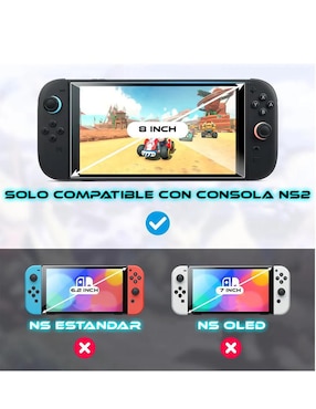 Mica para consola Store Cline N-Switch 2 de cristal templado