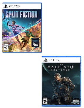 Split Fiction + The Callisto Protocol Playstation bundle para PS5