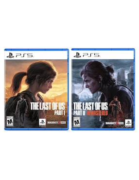 The Last of Us Parte I + The Last of Us Part II Remastered Playstation bundle para PS5